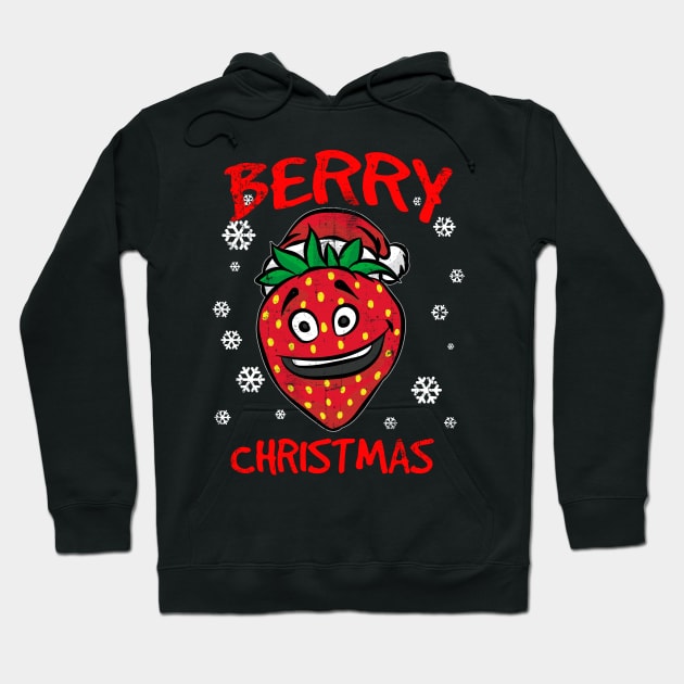 Christmas-Berry Christmas Hoodie by AlphaDistributors